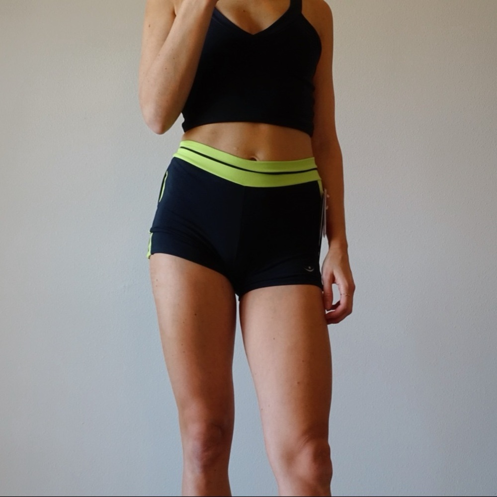 VATA Brasil Shorts Black & Green